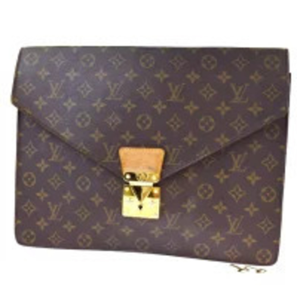 Louis Vuitton Porte Documents Snature Case Bag Monogram Leather